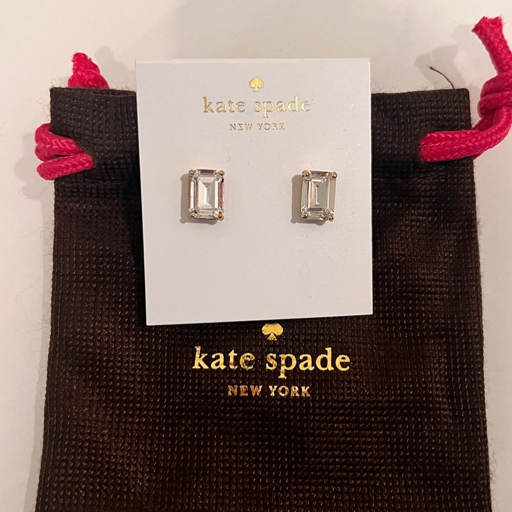 Kate Spade Gold Geometric Earrings
